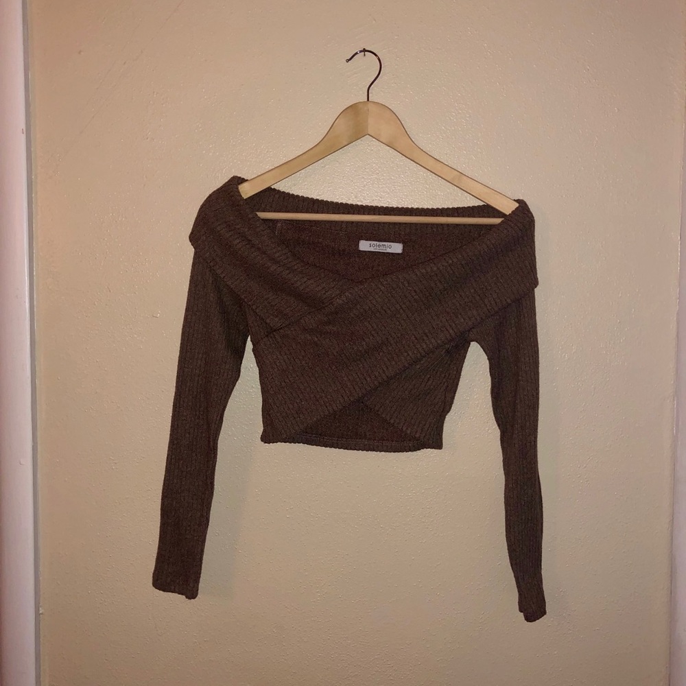 SoleMio L.A. Off-Shoulder Sweater